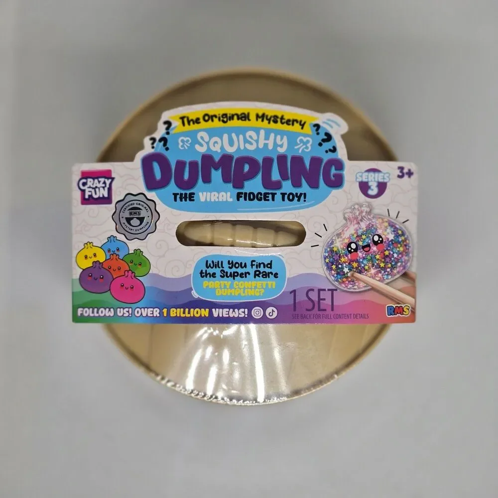 The Original Mystery Squishy Dumpling Viral Fidget Toy Series 3